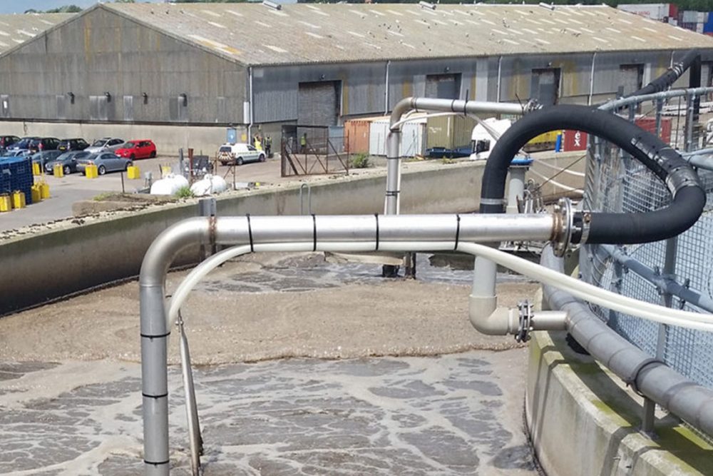 Blower performance tests at sewage works