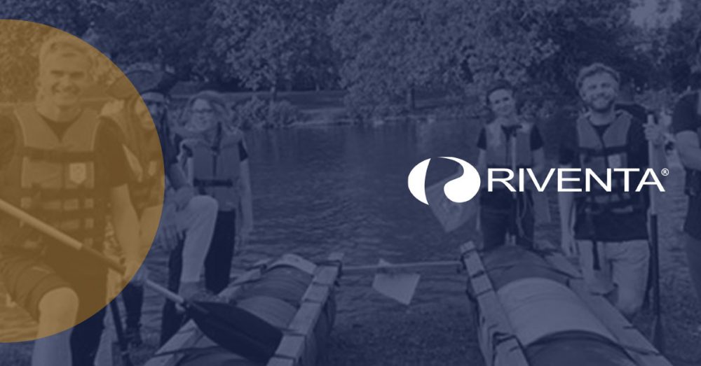 Riventa and Thames Water raft race team