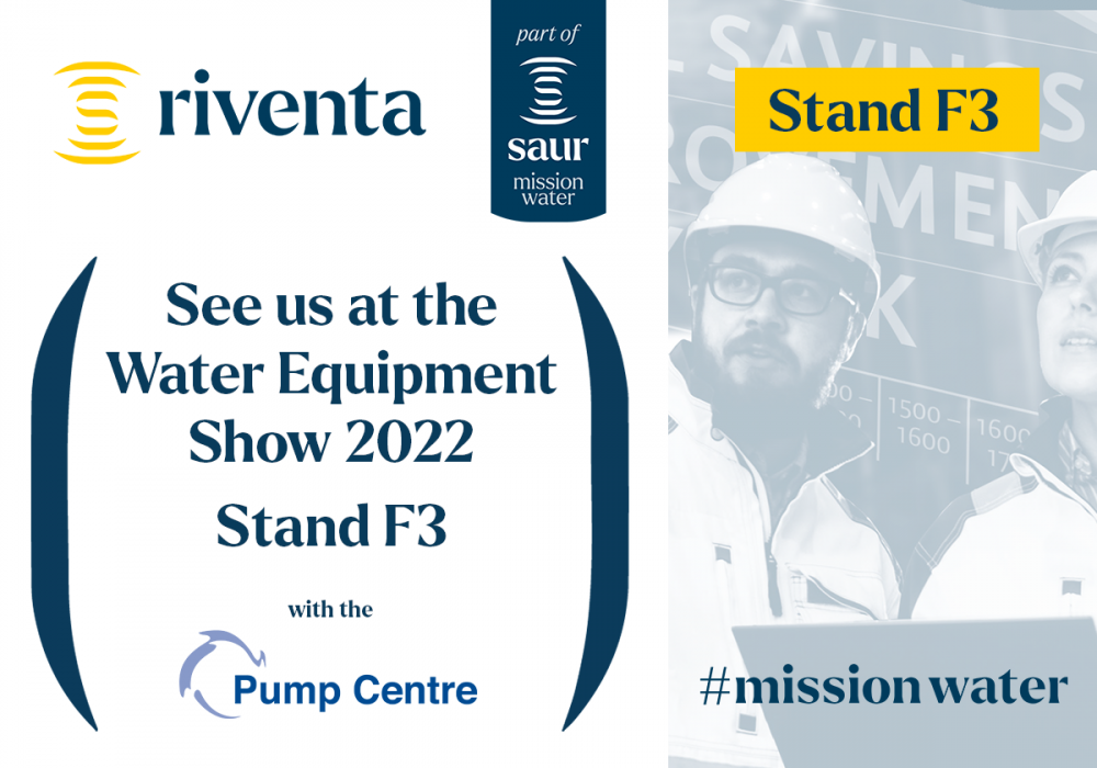 See Riventa at the Water Equipment Show 2022 with the Pump Centre